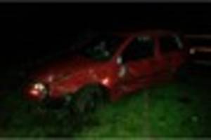 Driver 'lucky to walk away' from this crash